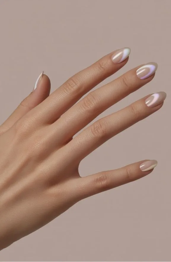 Aura Nails on Short Nails