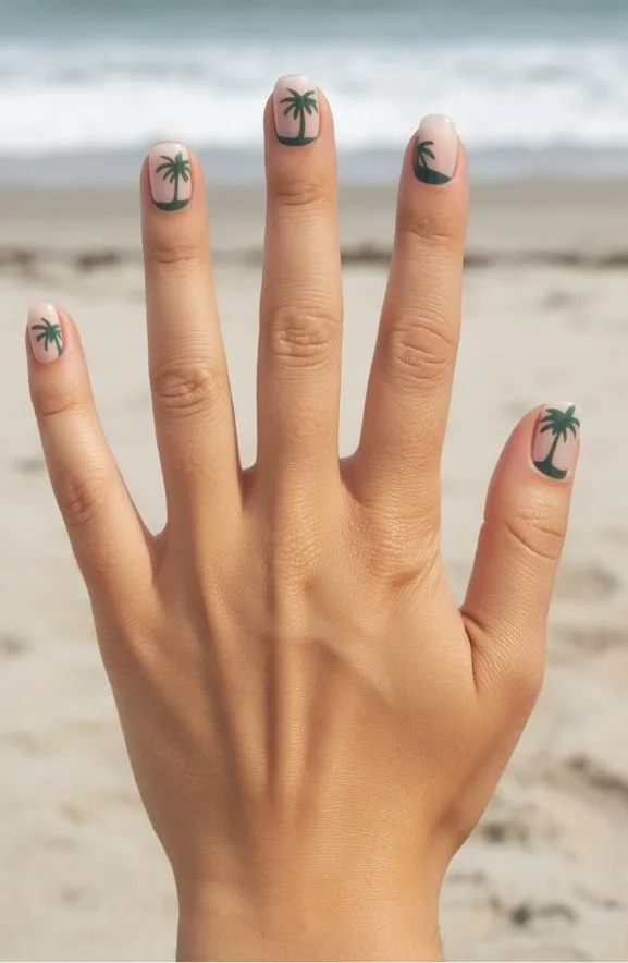 Palm Tree Silhouettes