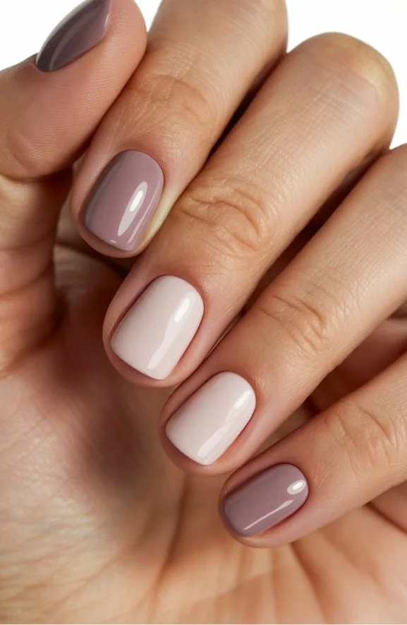 Soft Mauve and Ivory Blend Soft Mauve and Ivory Blend