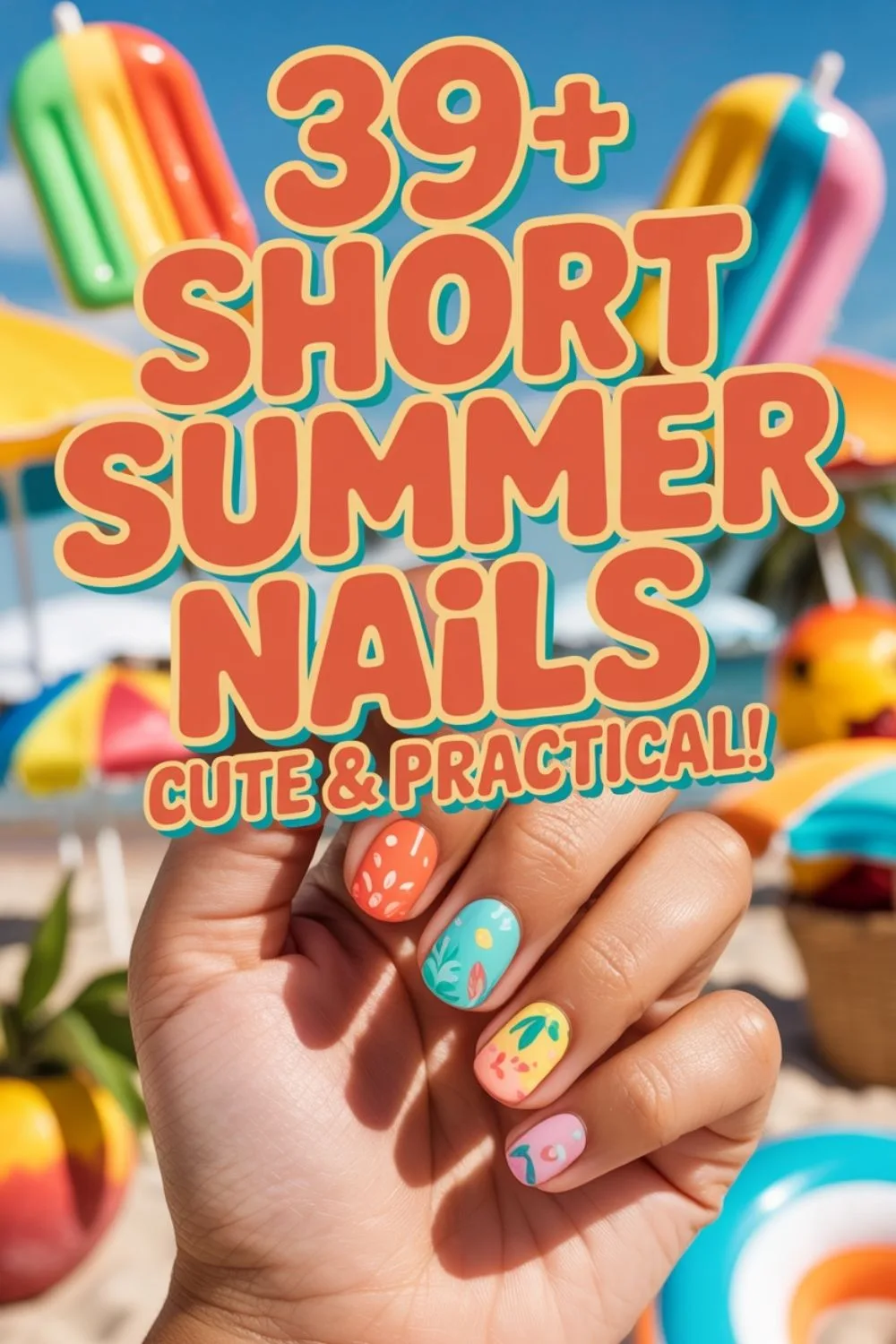 SHORT SUMMER NAILS