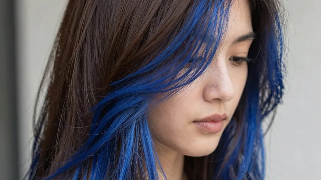 accessible vibrant brunette balayage