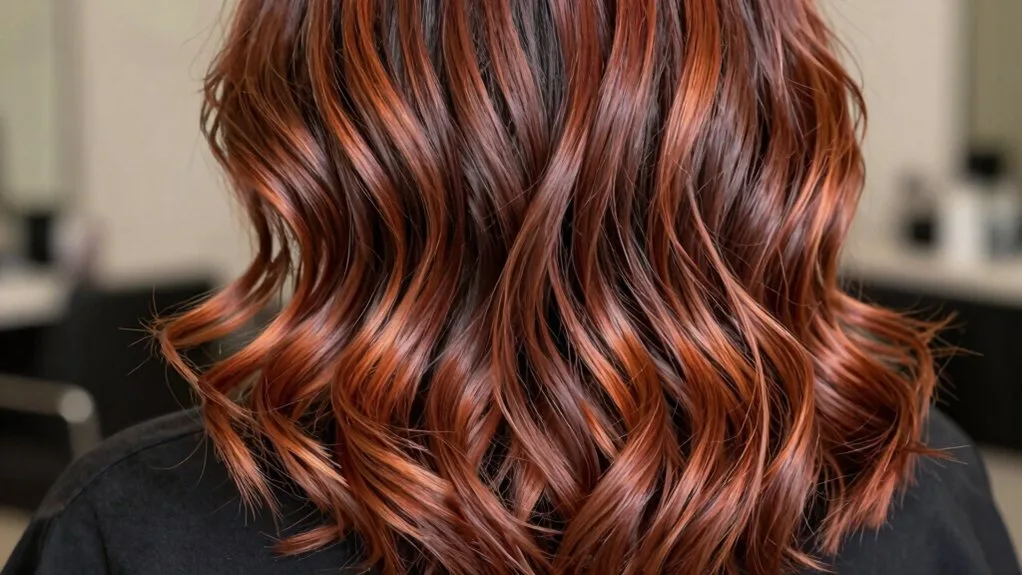 auburn lowlights for dimension