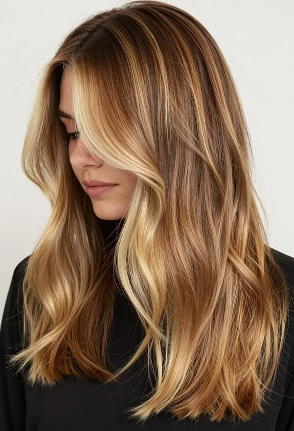 biscuit blonde warm gradient