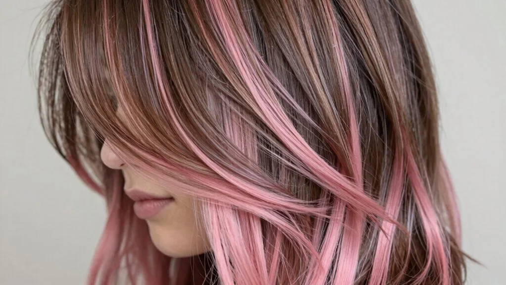 bleaching ensures vibrant pink