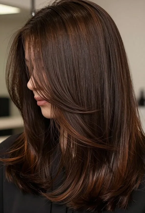 bold dramatic espresso brown