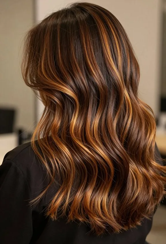 bold multi tonal hair color