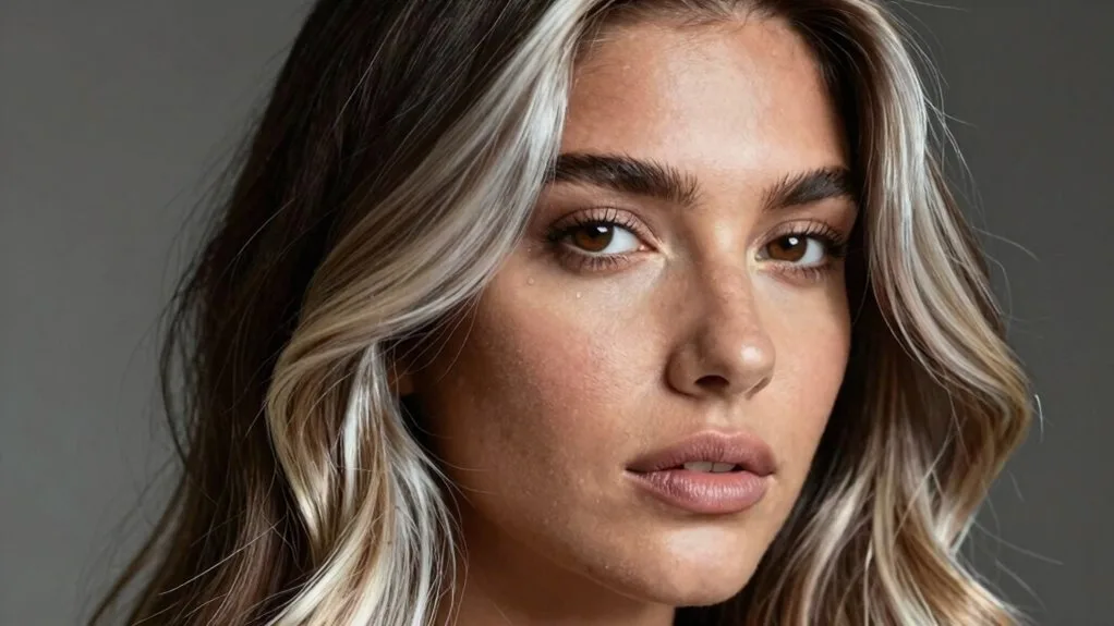 bold platinum blonde transformation