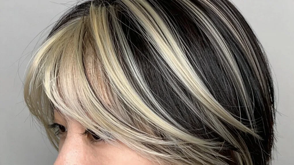 bold roots vibrant peekaboo