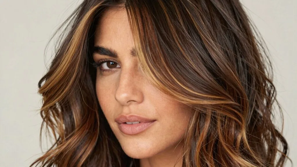 brighten features with highlights