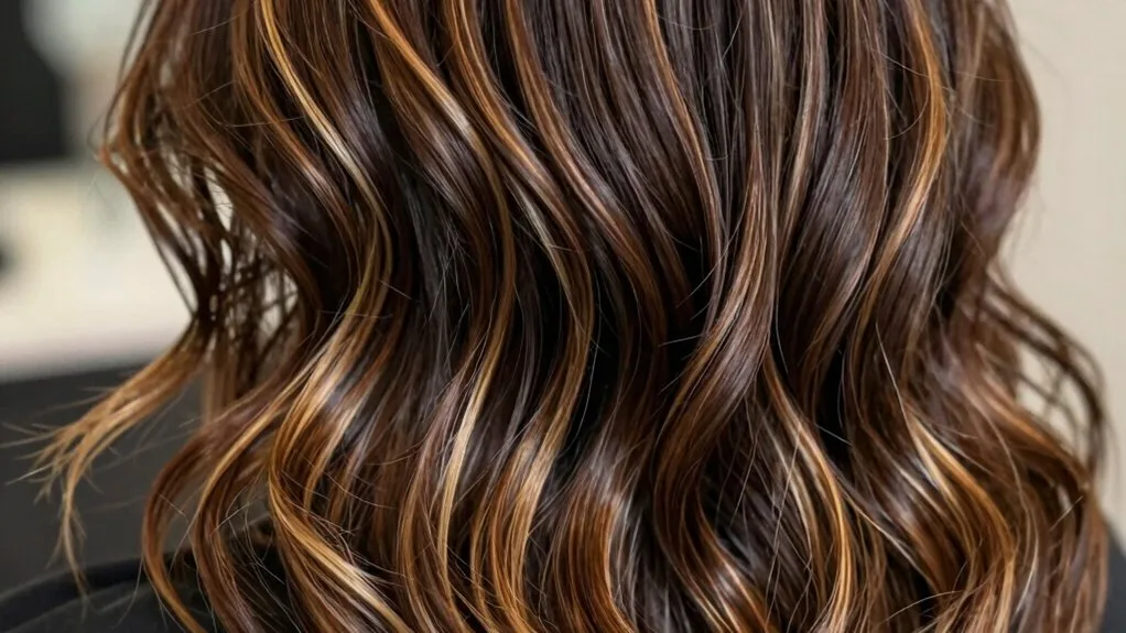 bronze and gold highlights
