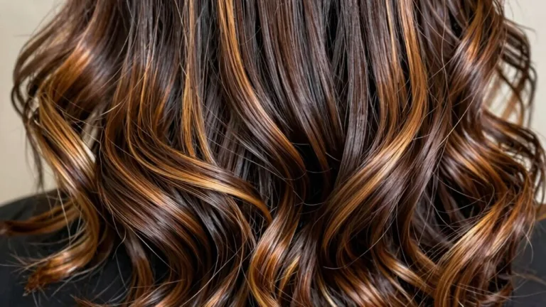 brunette color care routine
