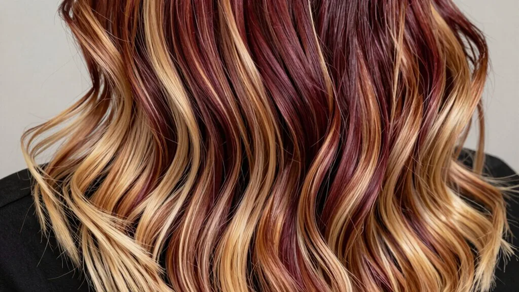 caramel cherry dimensional highlights