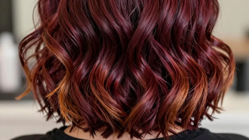 cherry cola hair technique