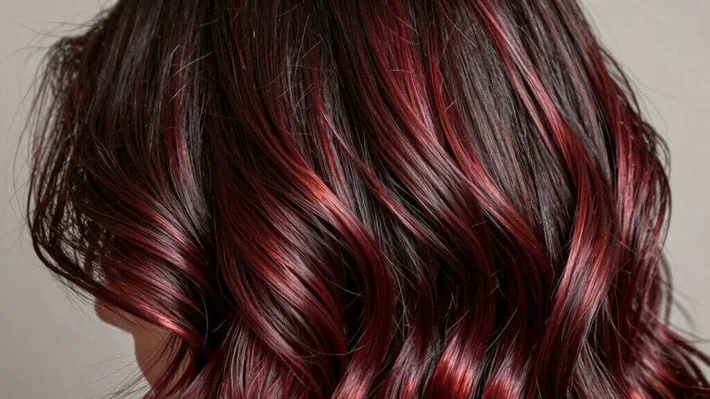 cherry cola highlight technique