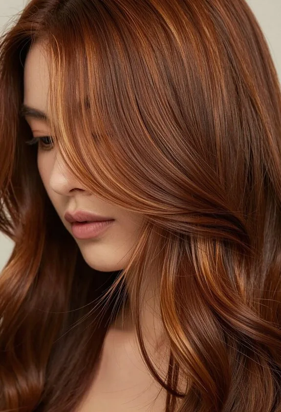 chestnut with dimensional lowlights