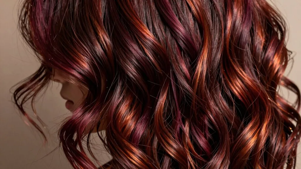 chocolate cherry hair color