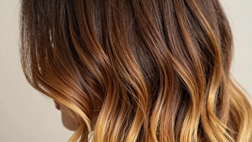 chocolate honey ombre dimension