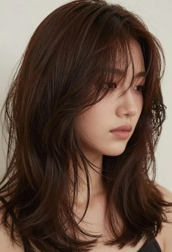 choppy layers enhance effortless texture