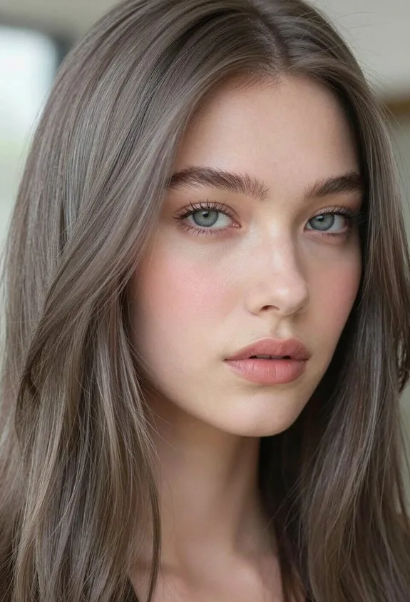 cool ash brown shades