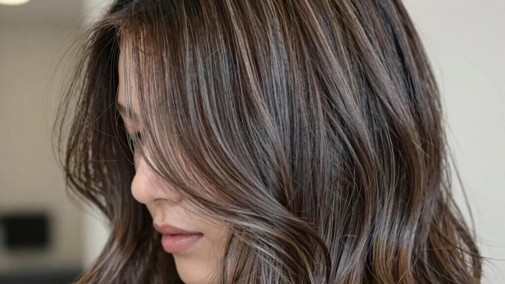 cool toned ash lowlights techniques