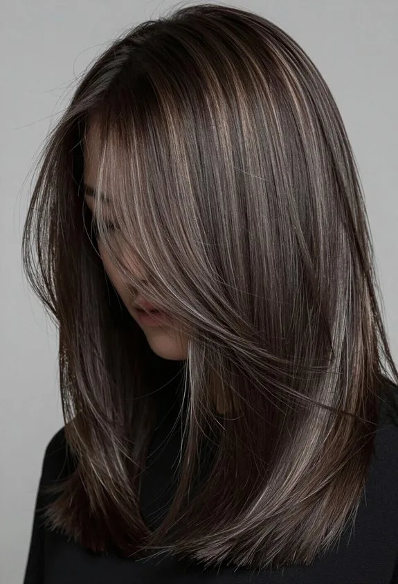 cool toned taupe brown sophistication