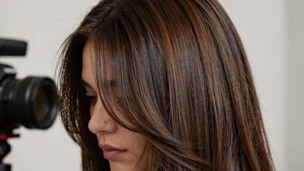 dark roots light ends