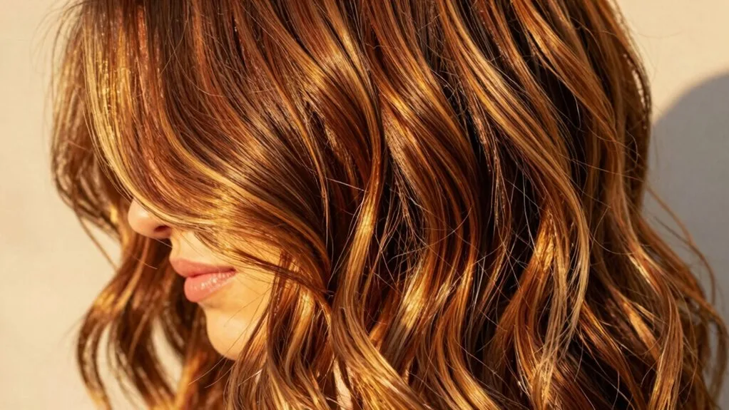 dimensional chestnut hair color