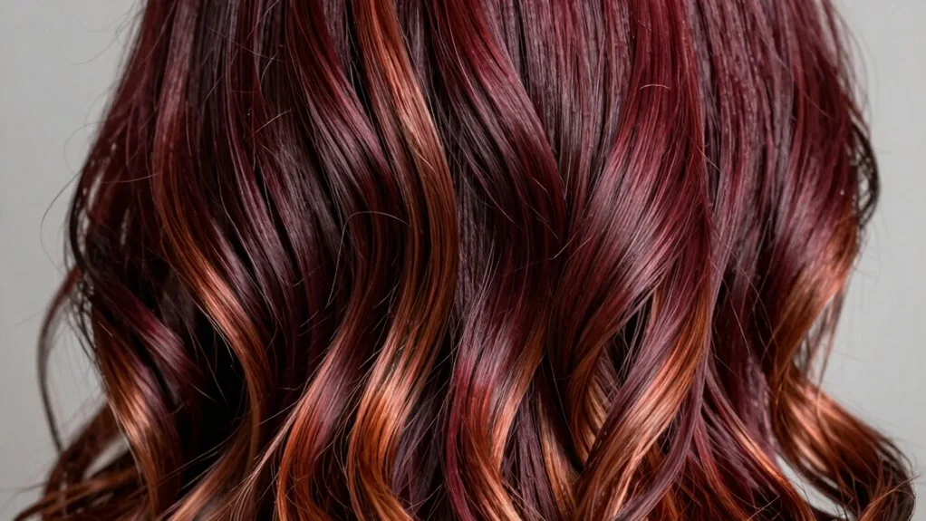 dimensional copper bronze highlights
