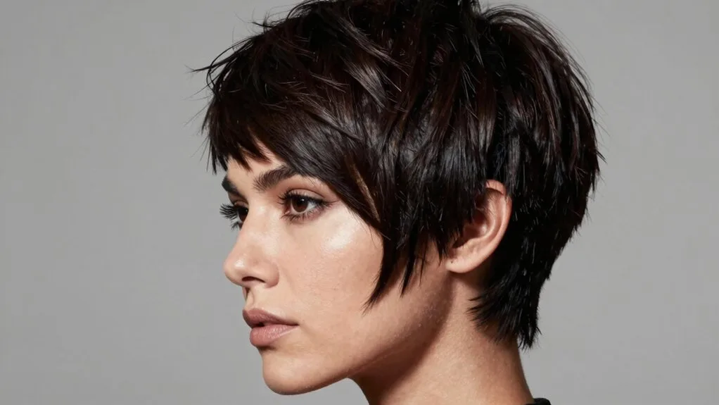 dramatic espresso black transformation