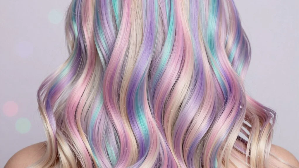 dreamy pastel unicorn layers