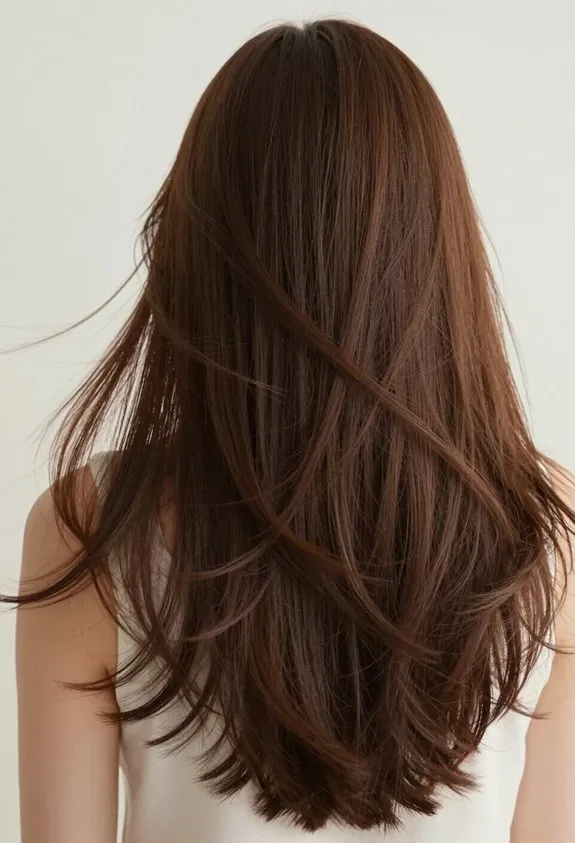 dynamic long layered hairstyles