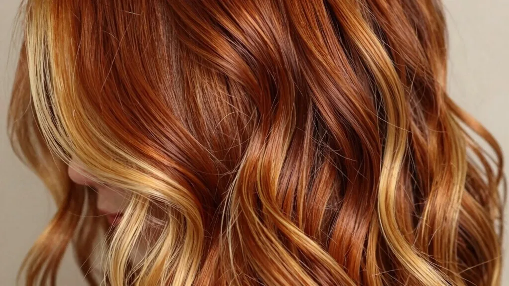 earthy radiant hair tones