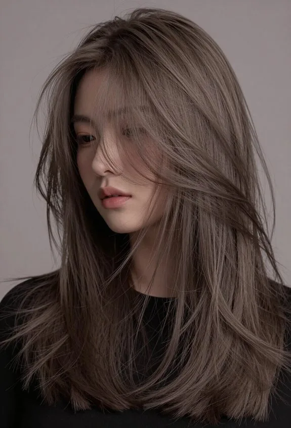 effortless textured ash brown