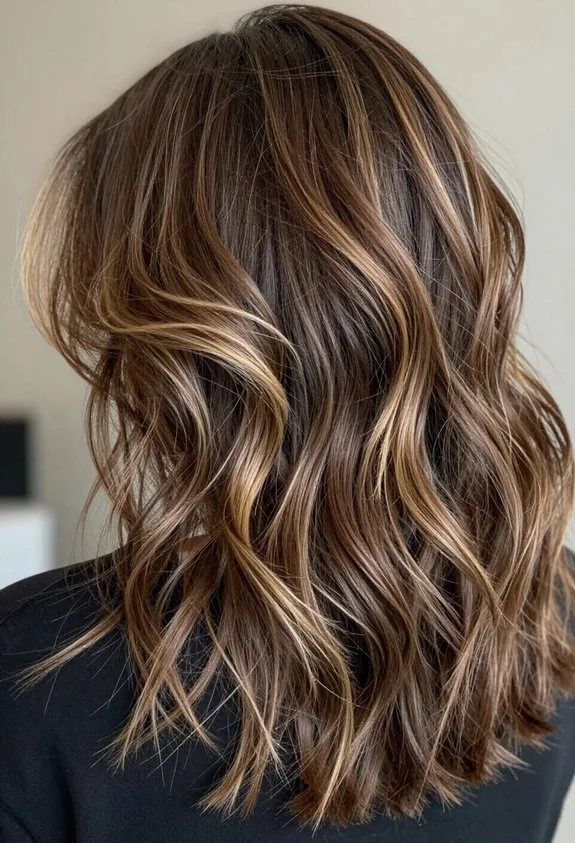 effortless textured blonde highlights