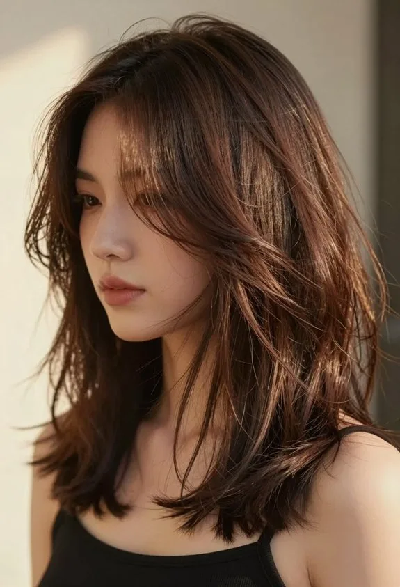 effortlessly stylish textured lob