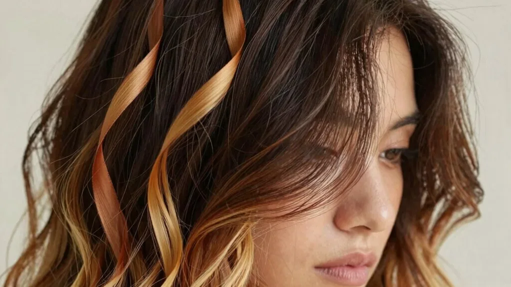 face framing ombre for dimension