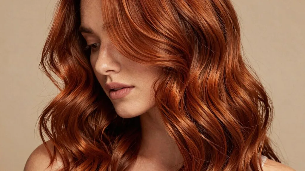 fiery copper for medium complexions
