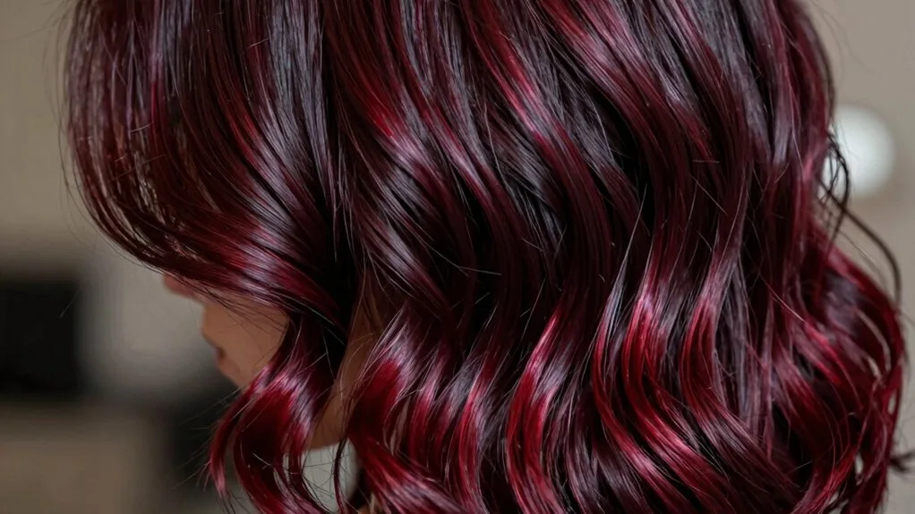 glossy cherry cola highlights