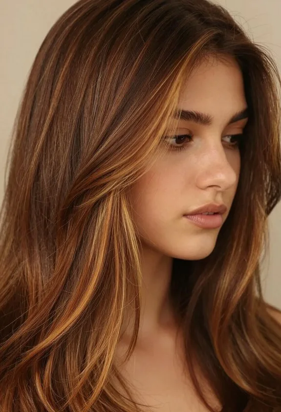 golden bronze hair color