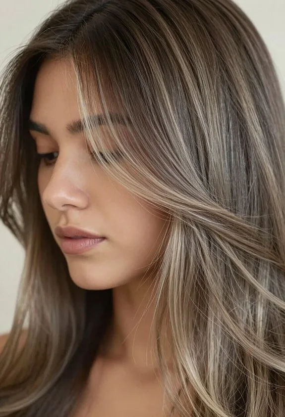 harmonious ash brown shades