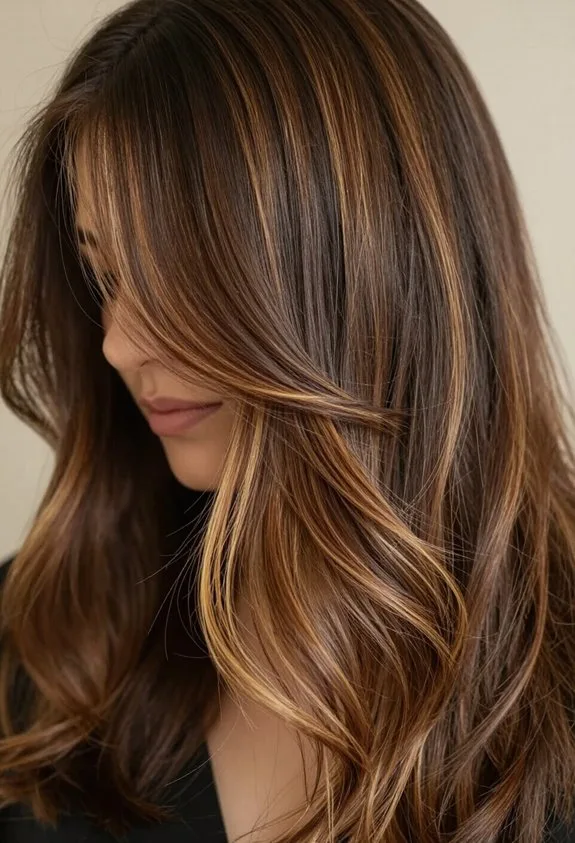 honey highlights add warmth