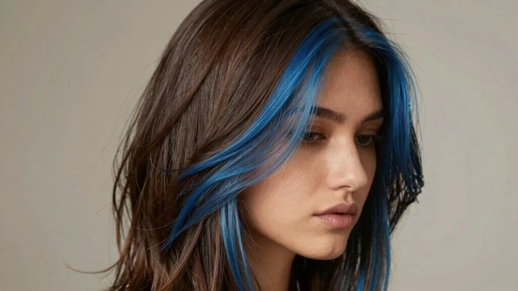 icy accent highlights technique