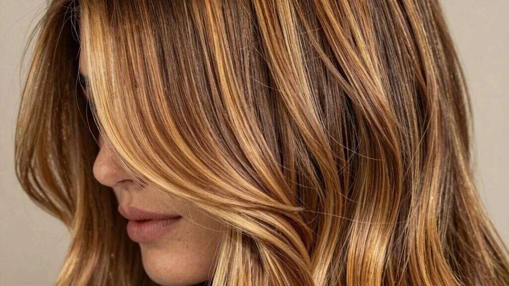 lighter balayage for brunettes