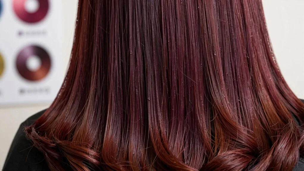long lasting cherry cola color