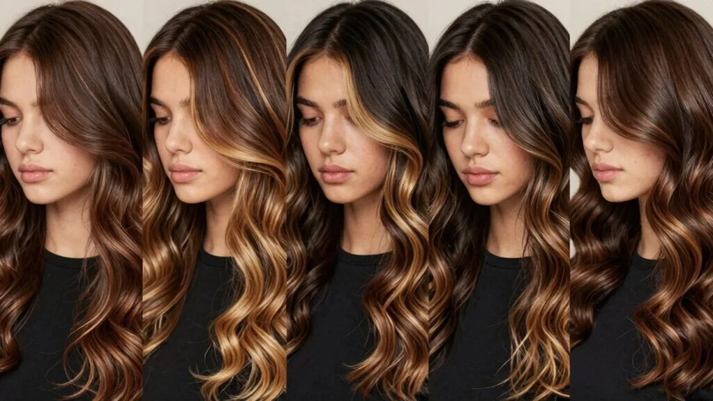 low maintenance brunette balayage ideas