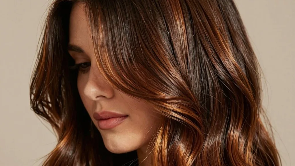 low maintenance brunette sophistication