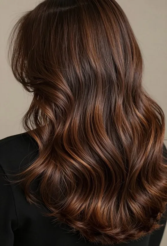 luxurious mocha brown color