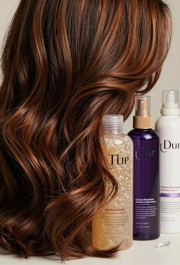 maintain vibrant highlighted hair