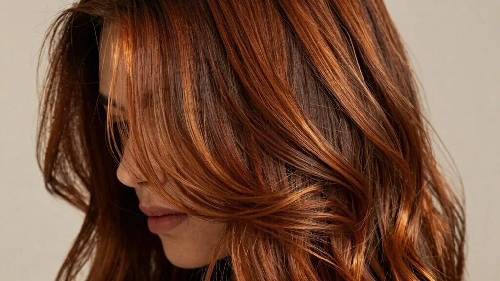 multi tonal chestnut brown sophistication