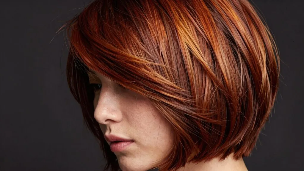 multidimensional chestnut auburn color